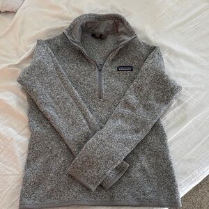 Patagonia Women's Heather Gray Turtleneck Sweater